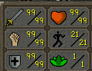 Maxed melee account